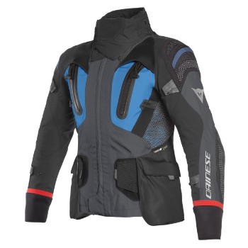 DAINESE dzseki - ANTARTICA GORE-TEX JACKET  EBONY/PERFORMANCEBLUE/ BLACK