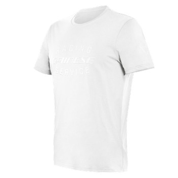 DAINESE T-shirt - PADDOCK T-SHIRT WHITE