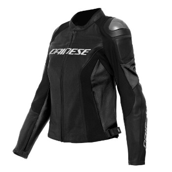 DAINESE bőrdzseki - RACING 4 LADY LEATHER JACKET PERF.