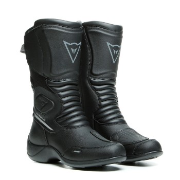 DAINESE motoros cipő - AURORA LADY D-WP BOOTS 631 BLACK/BLACK