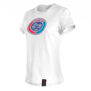DAINESE T-shirt, női - MOTO72 LADY T-SHIRT fehér