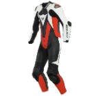 LAGUNA-SECA-5-1PC-LEATHER-SUIT-PERF.-N32-BLACK/WHITE/FLUO-RED