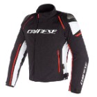 RACING-3-D-DRY-JACKET-BLACK/WHITE/FLUO-RED