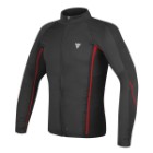D-CORE-NO-WIND-THERMO-TEE-LS-BLACK/RED