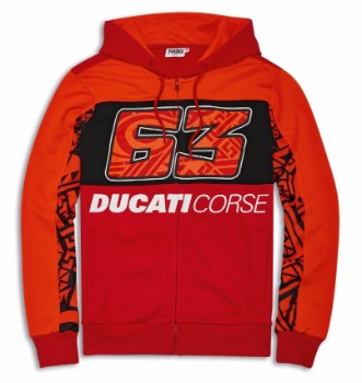 DUCATI pulóver - DUAL PECCO SWEATSHIRT